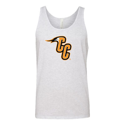 CC - Orange Outline - Unisex Jersey Tank Thumbnail