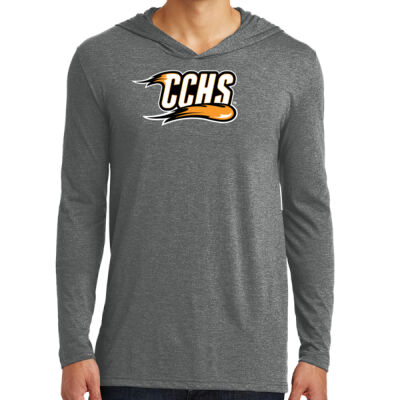 CCHS with Mascot - Orange Outline - Perfect Tri ® Long Sleeve Hoodie Thumbnail
