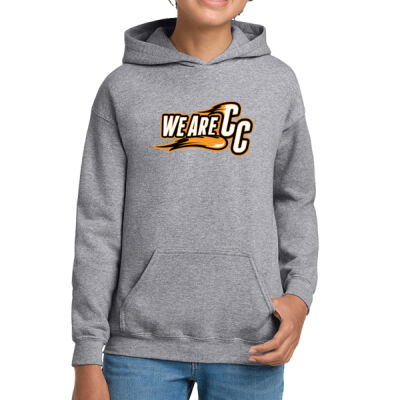 We are CC - Orange Outline - Youth Heavy Blend™ Hooded Sweatshirt Thumbnail