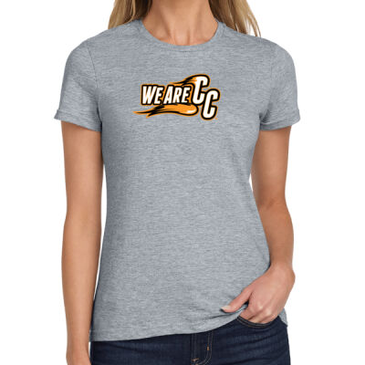 We are CC - Orange Outline - Softstyle ® Ladies T Shirt Thumbnail