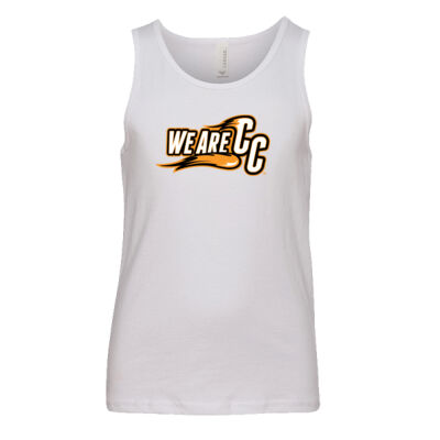 We are CC - Orange Outline - Youth Jersey Tank Thumbnail
