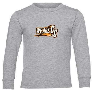 We are CC - Orange Outline - Toddler Jersey Long Sleeve T-Shirt Thumbnail