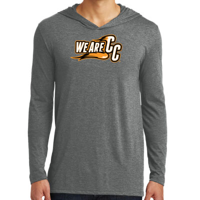 We are CC - Orange Outline - Perfect Tri ® Long Sleeve Hoodie Thumbnail