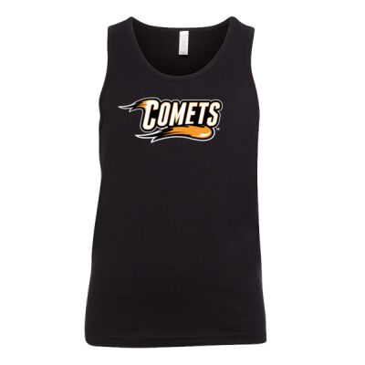 Comets with Mascot Full Color - White Outline - Youth Jersey Tank Thumbnail
